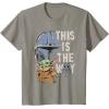 image:imageStar Wars The Mandalorian and Grogu This is the Way Graphic TShirtSlate Grey