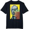 image:imageThe Mandalorian And Grogu Comic Art Style Side Portraits TShirtBlack