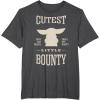 image:imageThe Mandalorian And Grogu Cutest Little Bounty Naps amp Snacks TShirtDark Heather Grey