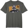 image:imageThe Mandalorian And Grogu Watercolor Duo Mudhorn Clan Of Two TShirtAsphalt Grey