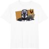 image:imageThe Mandalorian And Grogu Watercolor Duo Mudhorn Clan Of Two TShirtWhite