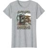 image:imageThe Mandalorian and Grogu  Aurebesh TShirtHeather Grey