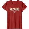 image:imageThe Mandalorian and Grogu  Bold Mando Silhouette TShirtCranberry Red