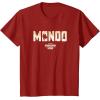 image:imageThe Mandalorian and Grogu  Bold Mando Silhouette TShirtCranberry Red