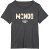 image:imageThe Mandalorian and Grogu  Bold Mando Silhouette TShirtDark Heather Grey