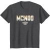 image:imageThe Mandalorian and Grogu  Bold Mando Silhouette TShirtDark Heather Grey