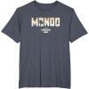 image:imageThe Mandalorian and Grogu  Bold Mando Silhouette TShirtHeather Blue