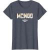 image:imageThe Mandalorian and Grogu  Bold Mando Silhouette TShirtHeather Blue
