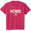 image:imageThe Mandalorian and Grogu  Bold Mando Silhouette TShirtRed Heather