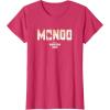 image:imageThe Mandalorian and Grogu  Bold Mando Silhouette TShirtRed Heather