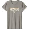 image:imageThe Mandalorian and Grogu  Bold Mando Silhouette TShirtSlate Grey