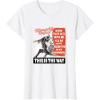 image:imageThe Mandalorian and Grogu  Bounty Hunter Propaganda Poster TShirtWhite