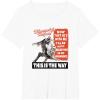 image:imageThe Mandalorian and Grogu  Bounty Hunter Propaganda Poster TShirtWhite
