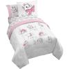 image:imageJay Franco Kids Comforter Set Includes Sheets and Pillow Covers  Soft and Cozy Bed Set for Stylish Room Decor Official Licensed Bedding Blue  The Mandalorian 7 Piece QueenWhite  Aristocats