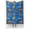 image:imageJay Franco Kids Plush Throw Blanket  Soft amp Cozy Fleece Throw for Bedroom amp Couch Dcor Official Licensed Product Blue  The Mandalorian 40x50  Travel BlanketBlue  Blippi