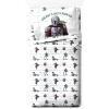 image:imageJay Franco Kids Sheet Set with Fitted Flat Sheets amp Pillow Cover  UltraSoft Bedding with Pillowcase for Room Decor White  The Mandalorian 4 Piece QueenWhite  the Mandalorian