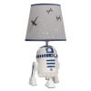 image:imageLambs amp Ivy Star Wars Classic Hand Painted R2D2 Lamp with Shade amp Bulb