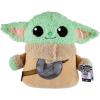 image:imageStar Wars The Mandalorian amp Grogu Movie Grogu 12inch Tall Plush with Embroidered Rondel Design on Chest Fuzzy MultiTextured Soft Plush Stylized Collectible