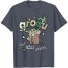 image:imageStar Wars The Mandalorian and Grogu Eat More Frogs Sketch TShirtHeather Blue