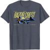 image:imageStar Wars The Mandalorian and Grogu Razor Crest Ship Vintage TShirtHeather Blue