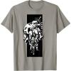 image:imageThe Mandalorian And Grogu Imperial Stormtroopers Stencil Art TShirtSlate Grey