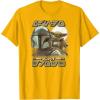 image:imageThe Mandalorian and Grogu  Aurebesh TShirtGolden Yellow