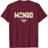 image:imageThe Mandalorian and Grogu  Bold Mando Silhouette TShirtBurgundy
