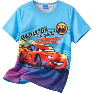 image:imageDisney Princess Frozen Marvel Stitch Minnie Mickey Star Wars GirlsBoys Athletic Shirts UV Quick Dry Graphic TShirt 29 YearCars Lightning Mcqueen