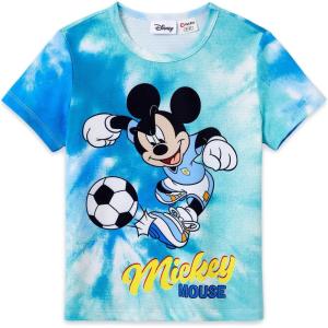 image:imageDisney Princess Frozen Marvel Stitch Minnie Mickey Star Wars GirlsBoys Athletic Shirts UV Quick Dry Graphic TShirt 29 YearMickey Mouse