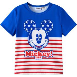 image:imageDisney Princess Frozen Marvel Stitch Minnie Mickey Star Wars GirlsBoys Athletic Shirts UV Quick Dry Graphic TShirt 29 YearMickey Mousesoccer