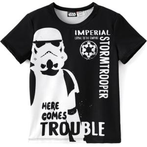 image:imageDisney Princess Frozen Marvel Stitch Minnie Mickey Star Wars GirlsBoys Athletic Shirts UV Quick Dry Graphic TShirt 29 YearStar Wars Stormtrooper
