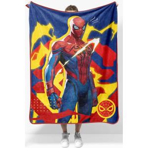 image:imageJay Franco Kids Plush Throw Blanket  Soft amp Cozy Fleece Throw for Bedroom amp Couch Dcor Official Licensed Product Blue  The Mandalorian 40x50  Travel BlanketBlue  Marvel Rivals Spiderman