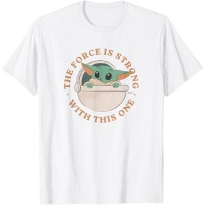 image:imageStar Wars Grogu The Force is Strong With This One TShirtWhite