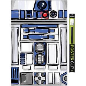 image:imageStar Wars Kids Sketch  R2D2 Character Illustration Wall Poster 34L x 224W Premium Unframed VersionPremium Poster  Clip Bundle
