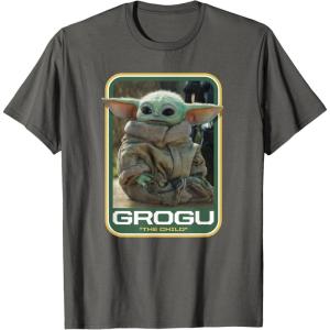 image:imageStar Wars The Mandalorian The Child Grogu TShirtAsphalt Grey