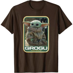 image:imageStar Wars The Mandalorian The Child Grogu TShirtBrown