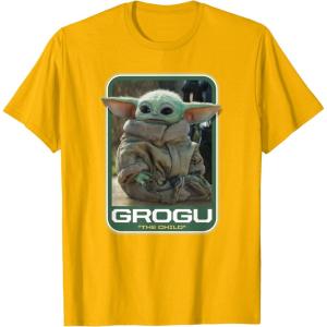 image:imageStar Wars The Mandalorian The Child Grogu TShirtGolden Yellow