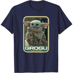 image:imageStar Wars The Mandalorian The Child Grogu TShirtNavy Blue