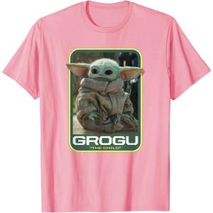 image:imageStar Wars The Mandalorian The Child Grogu TShirtPink