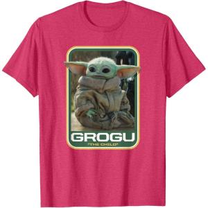 image:imageStar Wars The Mandalorian The Child Grogu TShirtRed Heather