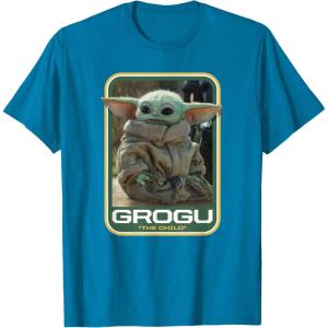 image:imageStar Wars The Mandalorian The Child Grogu TShirtSapphire Blue