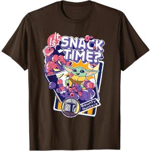 image:imageStar Wars The Mandalorian and Grogu Is It Snack Time TShirtBrown
