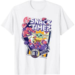 image:imageStar Wars The Mandalorian and Grogu Is It Snack Time TShirtWhite