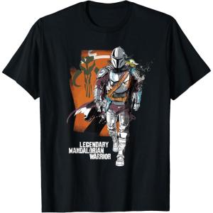 image:imageStar Wars The Mandalorian and Grogu Movie Legendary Warrior TShirtBlack
