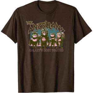 image:imageStar Wars The Mandalorian and Grogu The Anzellans Retro TShirtBrown