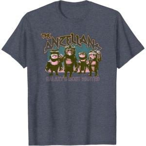 image:imageStar Wars The Mandalorian and Grogu The Anzellans Retro TShirtHeather Blue