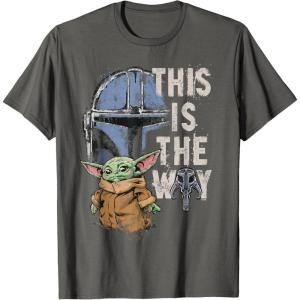 image:imageStar Wars The Mandalorian and Grogu This is the Way Graphic TShirtAsphalt Grey