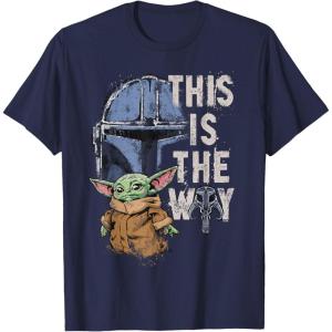 image:imageStar Wars The Mandalorian and Grogu This is the Way Graphic TShirtNavy Blue