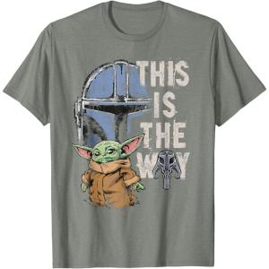 image:imageStar Wars The Mandalorian and Grogu This is the Way Graphic TShirtOlive Heather