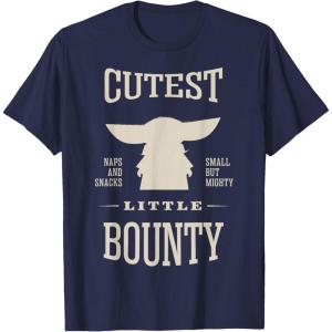 image:imageThe Mandalorian And Grogu Cutest Little Bounty Naps amp Snacks TShirtNavy Blue